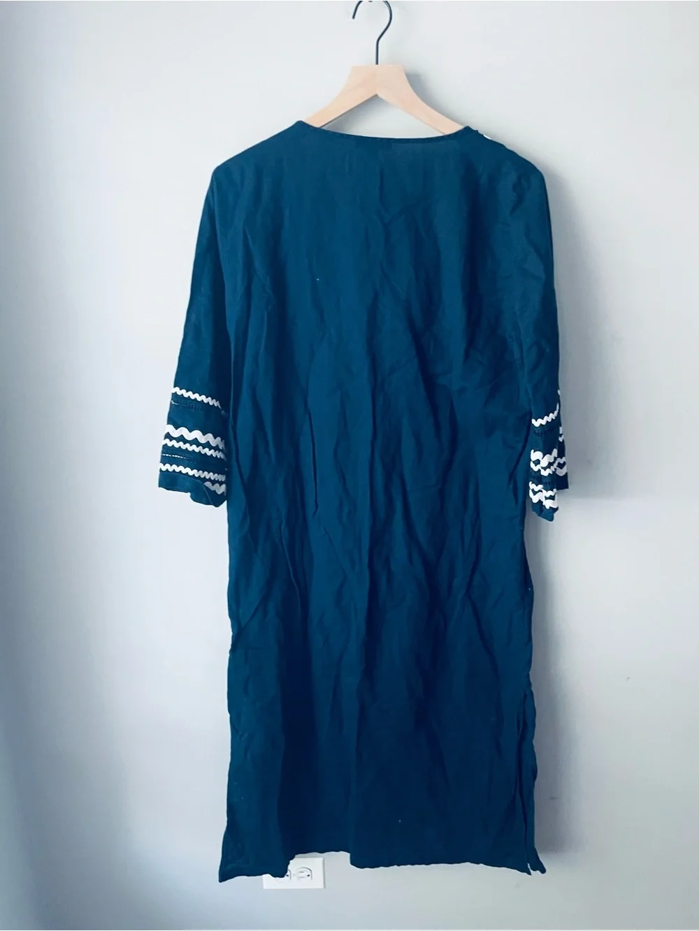 J. Crew Navy Swim Cover Dress